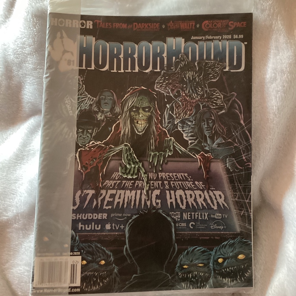 NEW Horror Hound Magazine Issue #81 January/February 2020 Streaming Horror